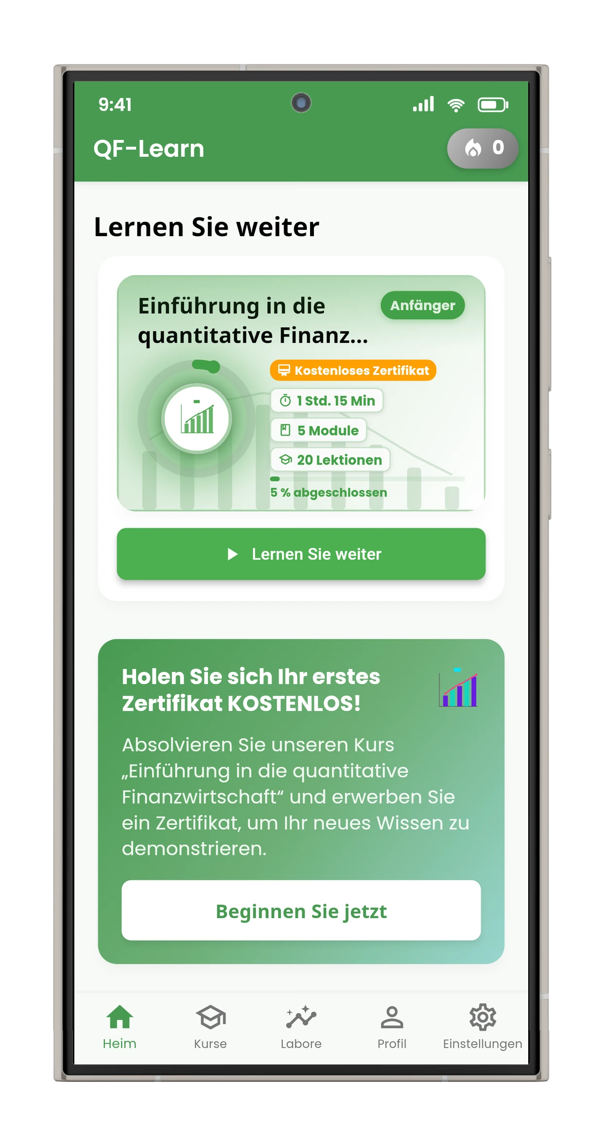 QF-Learn Dashboard