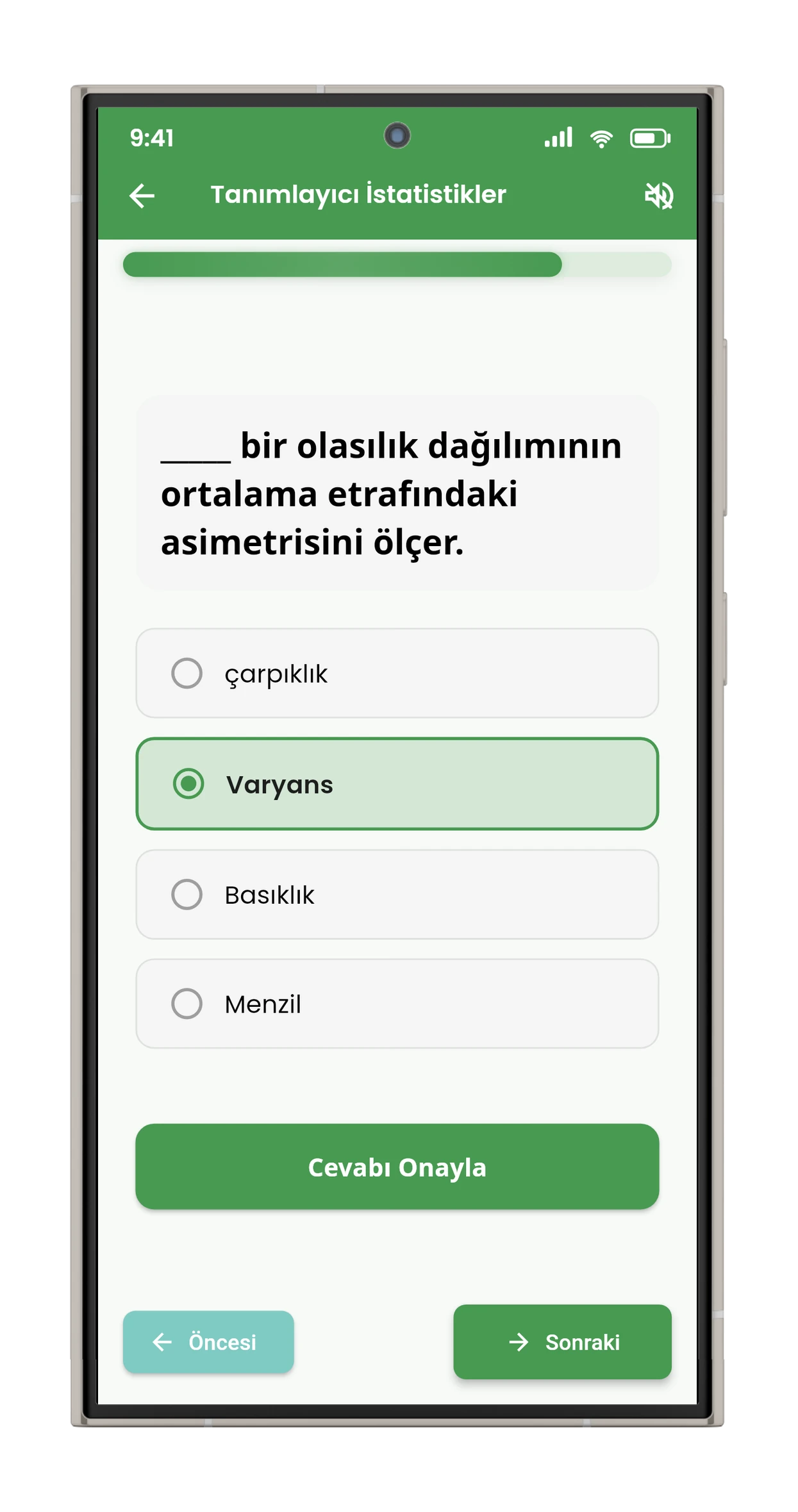 Bitirme testi